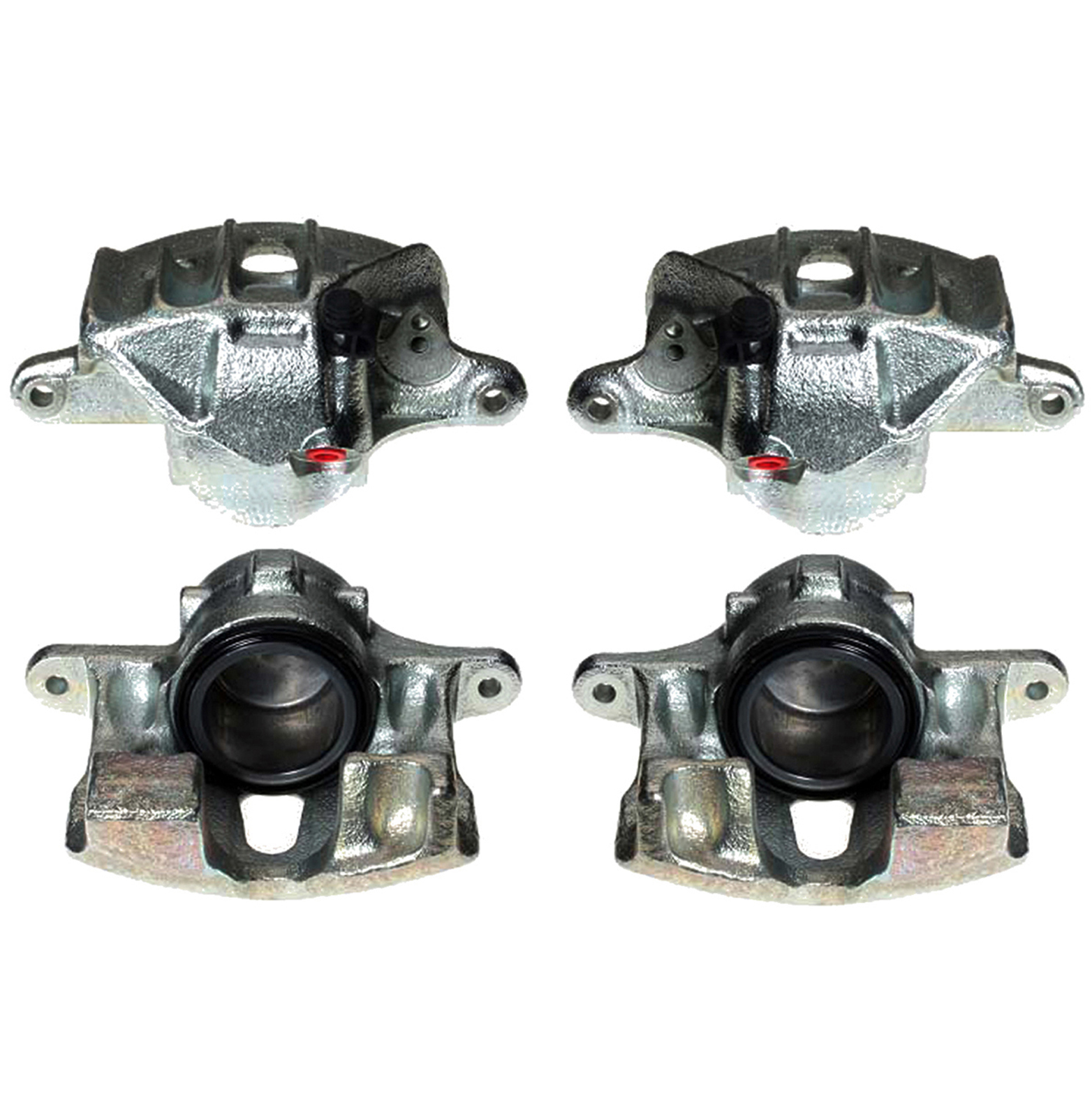 2X FRONT BRAKE CALIPERS GIRLING 1 PISTON TYPE FIT VW TRANSPORTER T3 T25