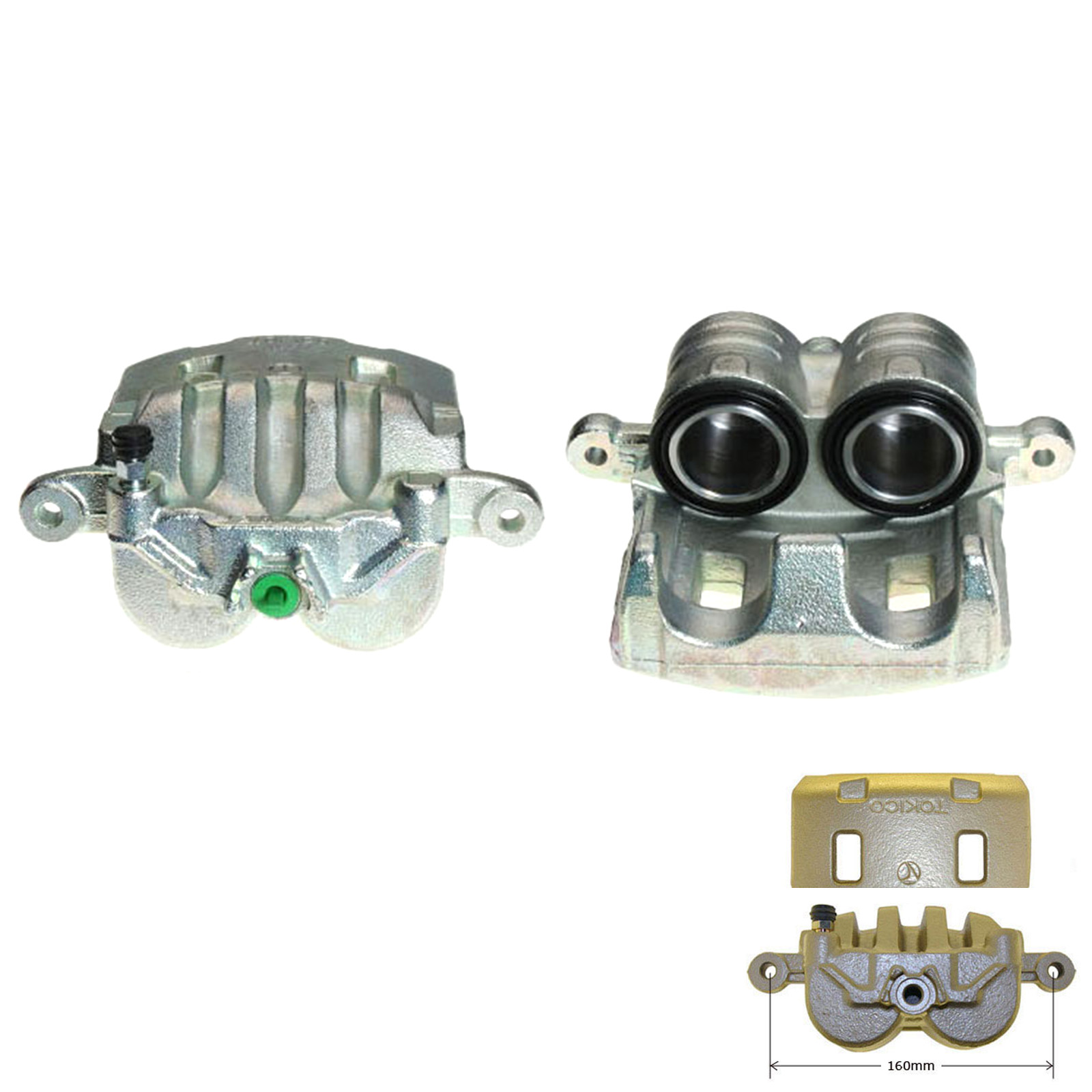 FRONT RIGHT BRAKE CALIPER FITS SUBARU FORESTER 0220 SG SH SJ TOKICO