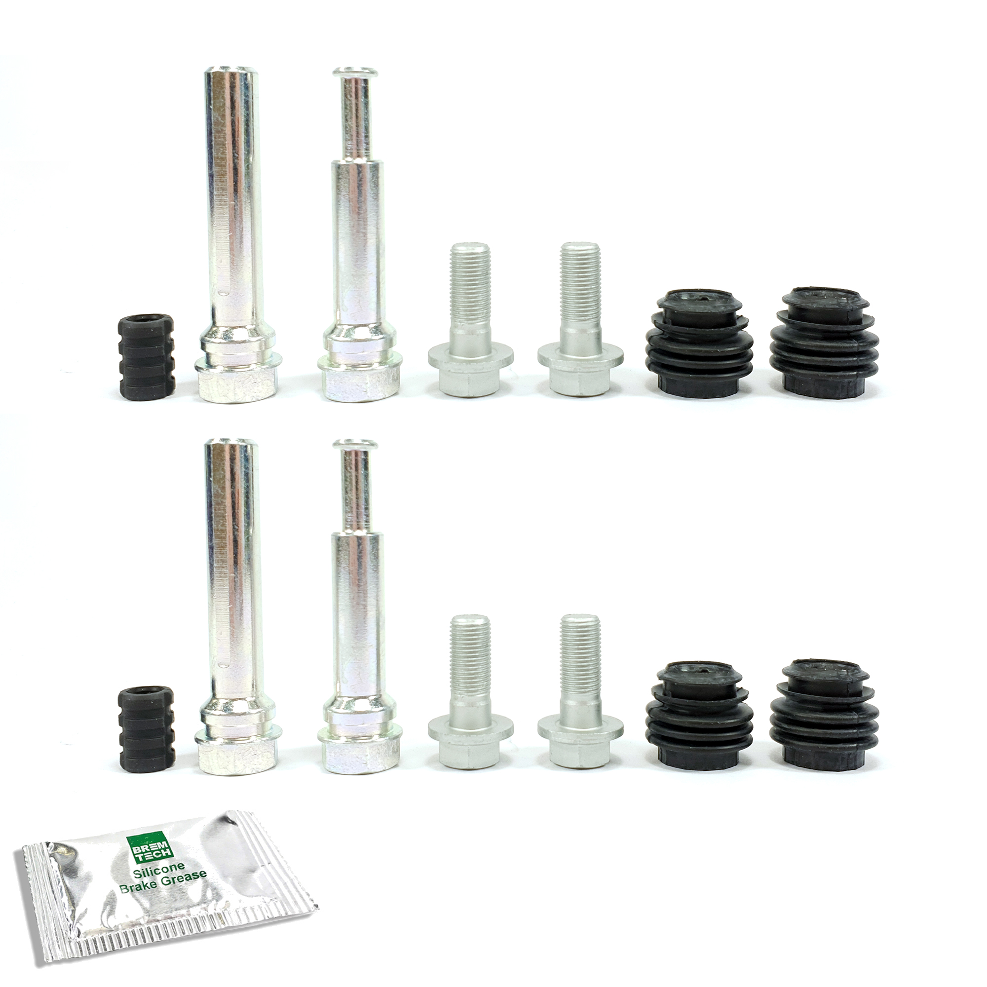 2X FRONT BRAKE CALIPER SLIDER PIN KITS FITS KIA SORENTO 15 2.2 CRDI