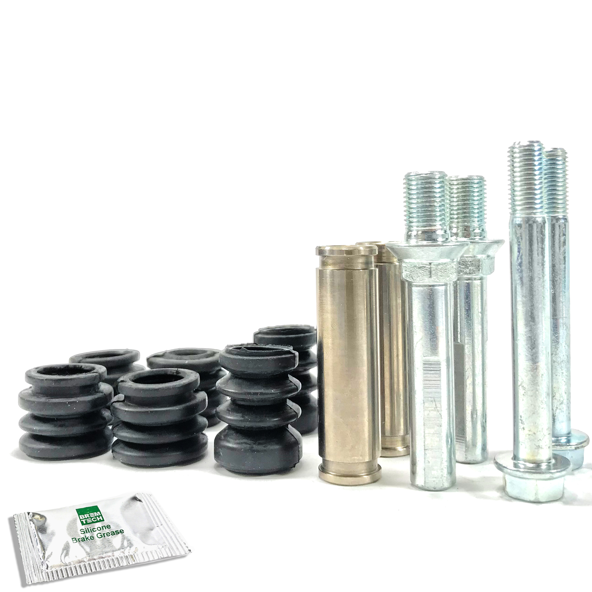 2x FRONT BRAKE CALIPER SLIDER PIN GUIDES KITS FITS HYUNDAI I10 0814