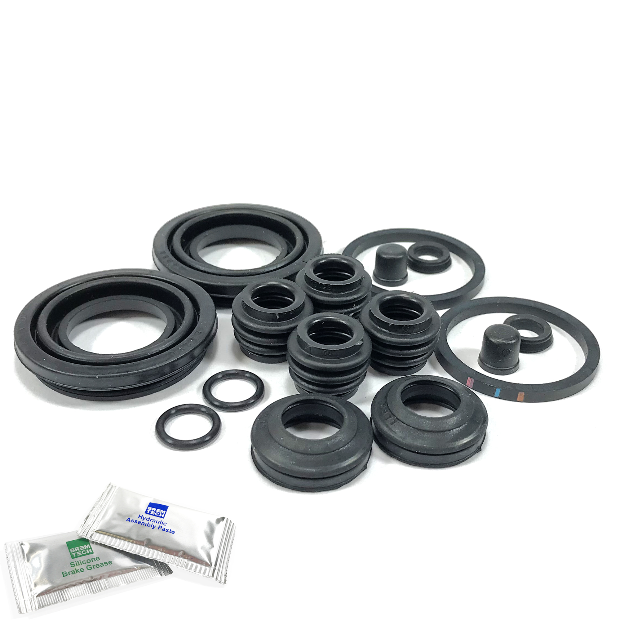 2X REAR BRAKE CALIPER REPAIR KITS SEALS FITS HONDA CIVIC TYPE R EP3