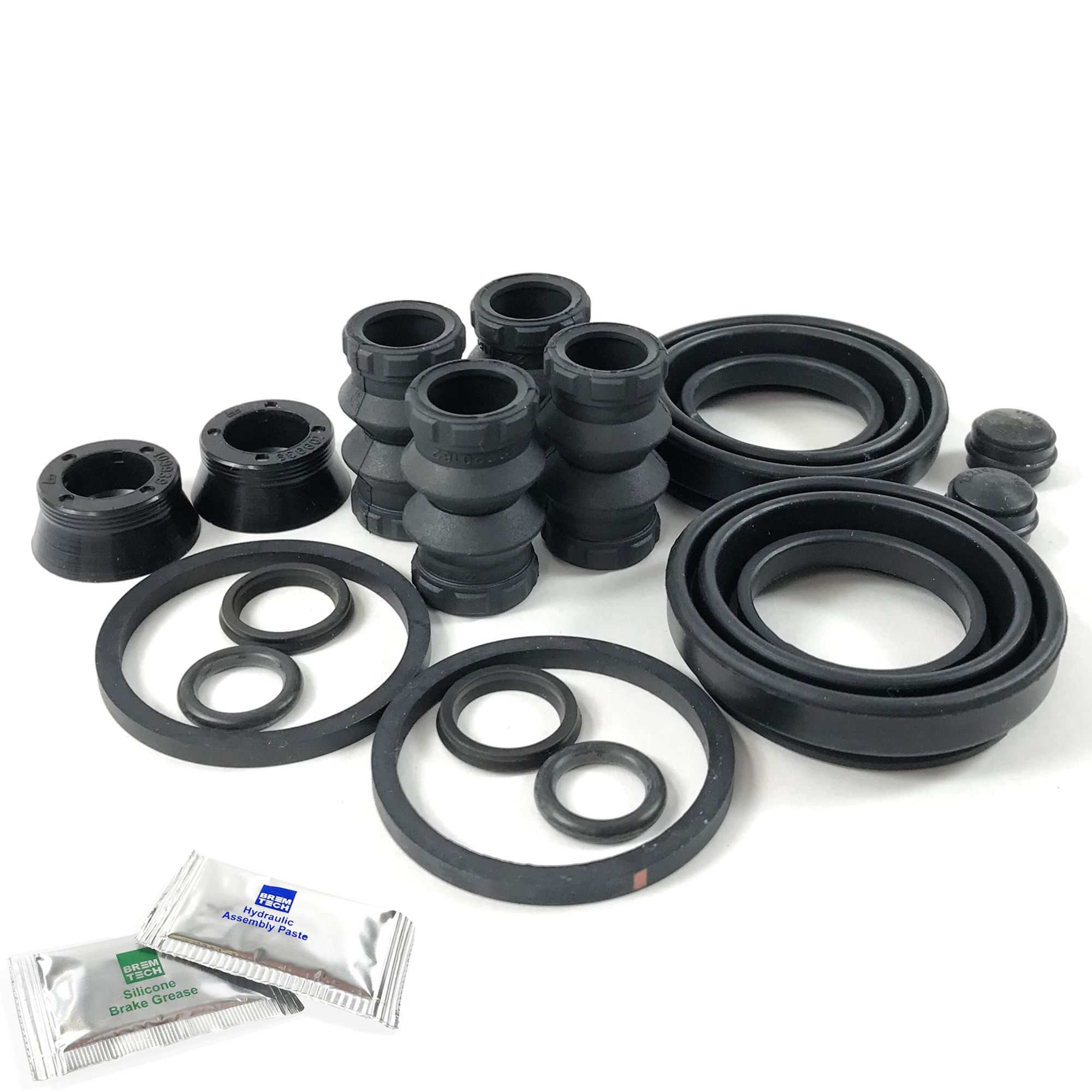 2x REAR CALIPER REPAIR KITS SEALS FITS VW TRANSPORTER T4 19912002