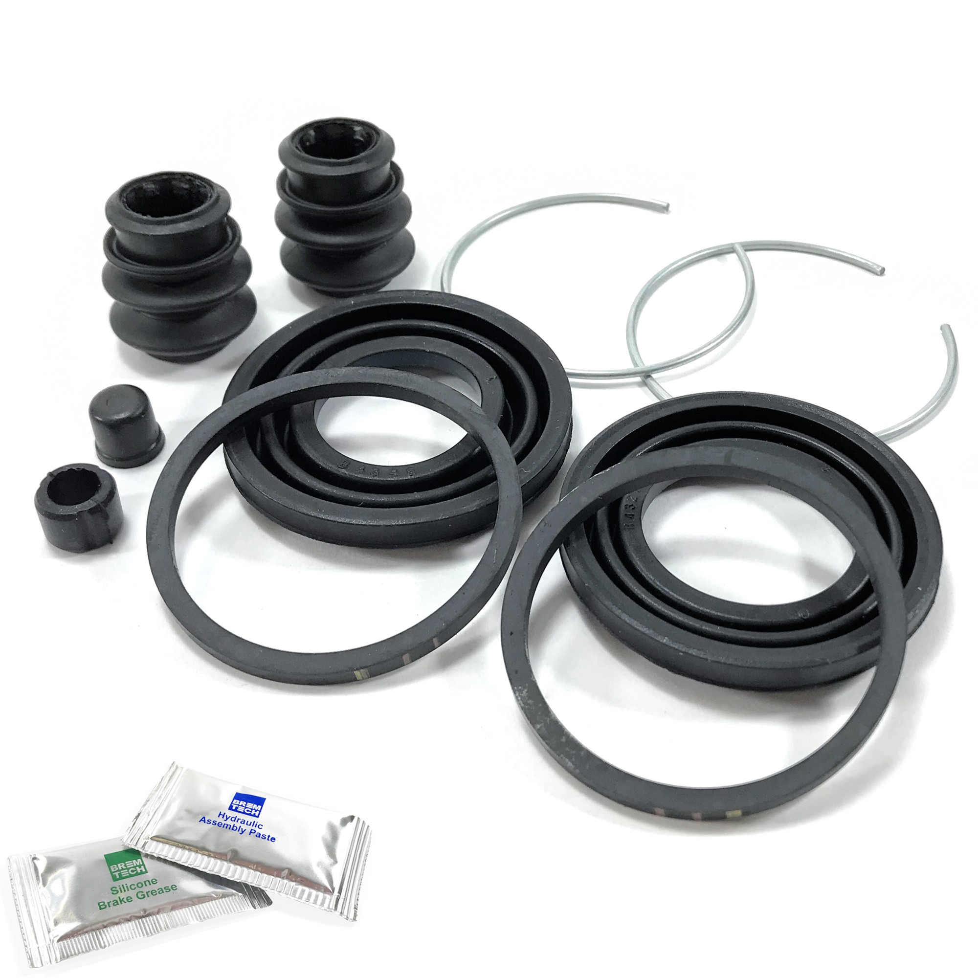 FRONT CALIPER REPAIR KIT SEALS FITS MITSUBISHI L200 2.5 TD 4WD 9600