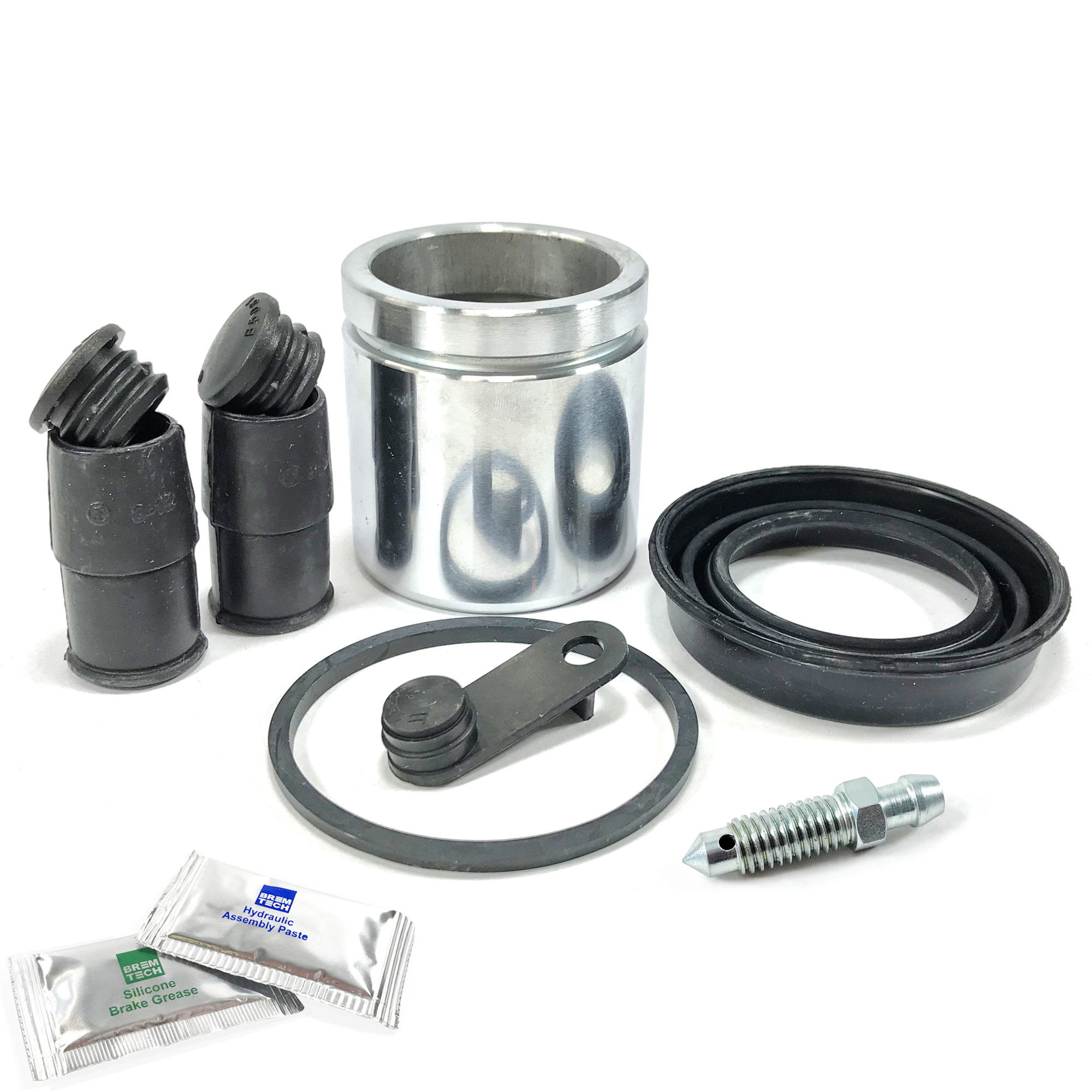 Budweg Front Caliper Rebuild Repair Kit For Ford Focus MK1 (1998-2005) – 54mm Pistons, ATE System, 2-Year Warranty, Made In Denmark