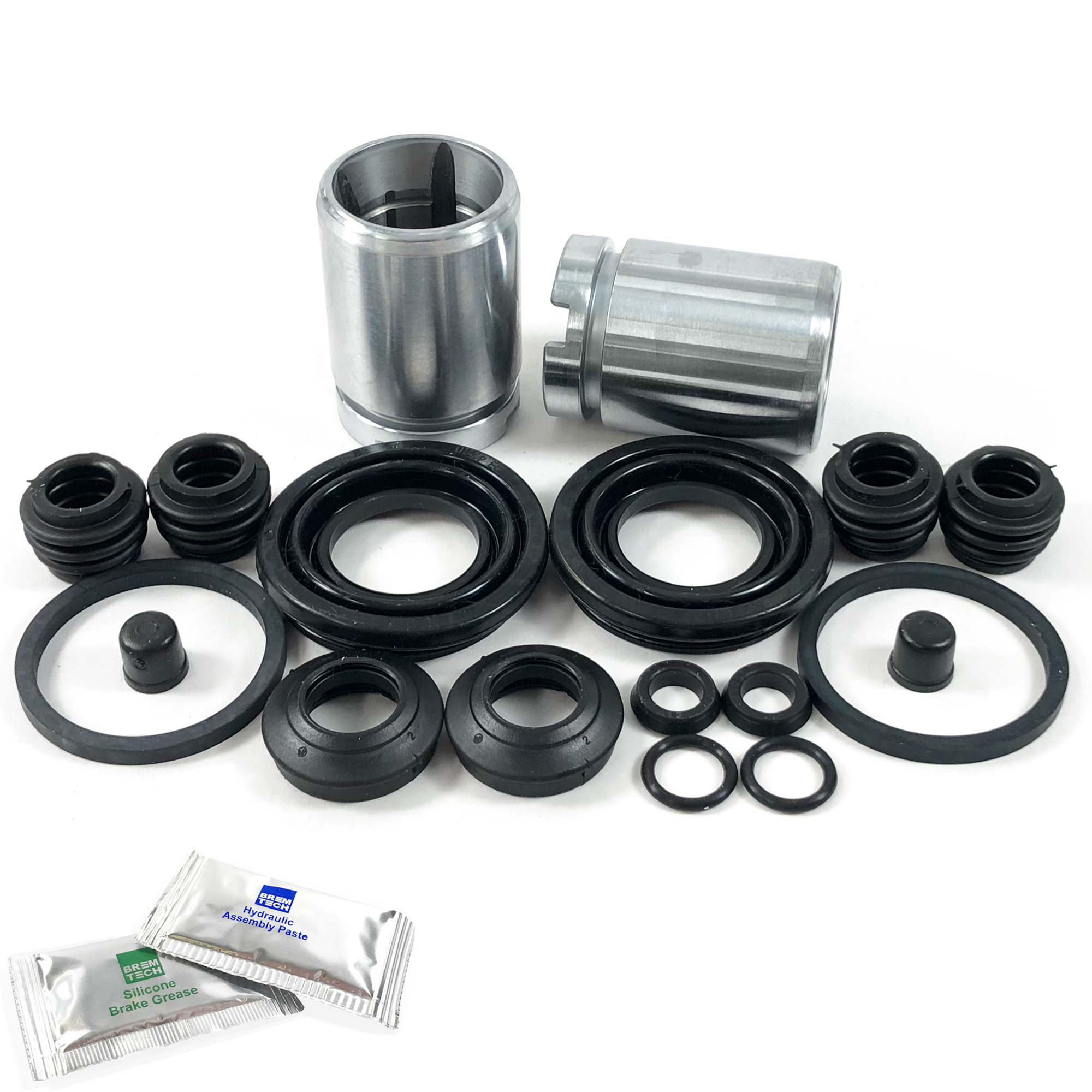 2X REAR CALIPER REPAIR KITS PISTON FITS HONDA INTEGRA TYPE R DC2