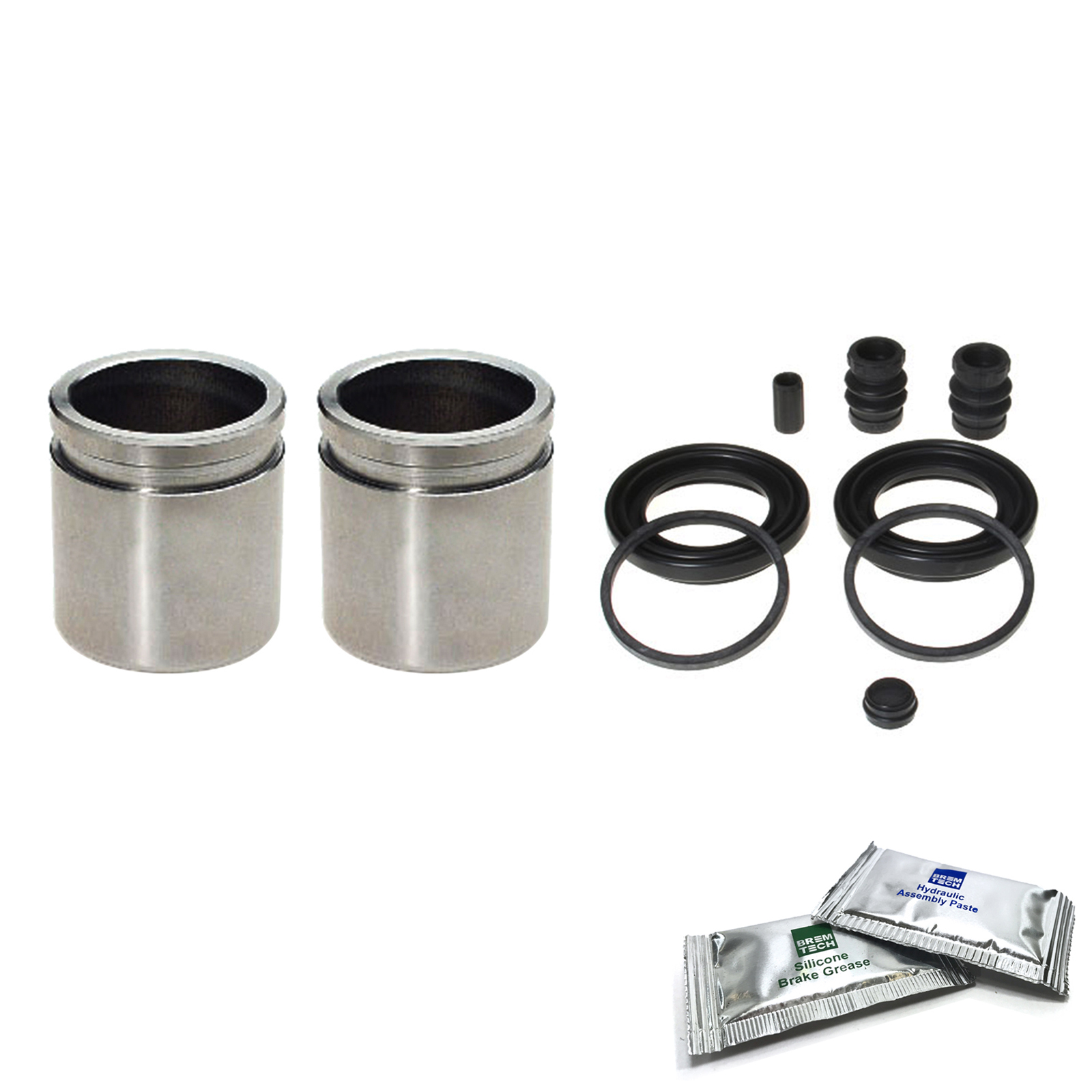 Seinsa Autofren Front Brake Caliper Rebuild Kit With 45mm Pistons – Fits Nissan Navara D40 2005-2015 (BCR1030A)