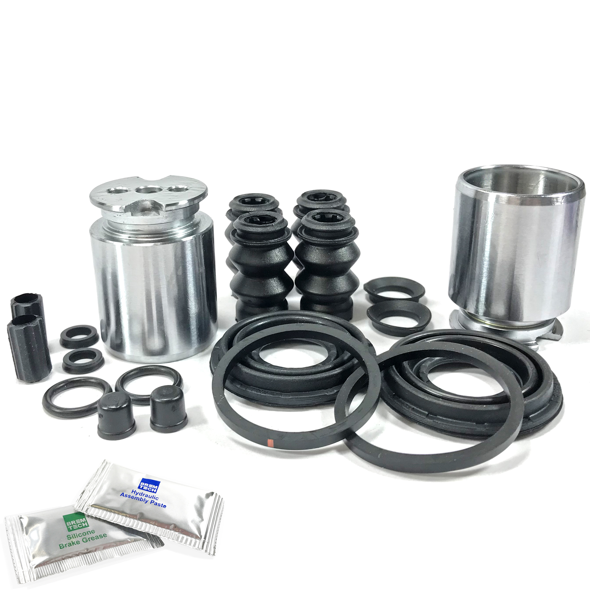 2X REAR BRAKE CALIPER REPAIR KITS PISTONS FIT TOYOTA AVENSIS T27 09