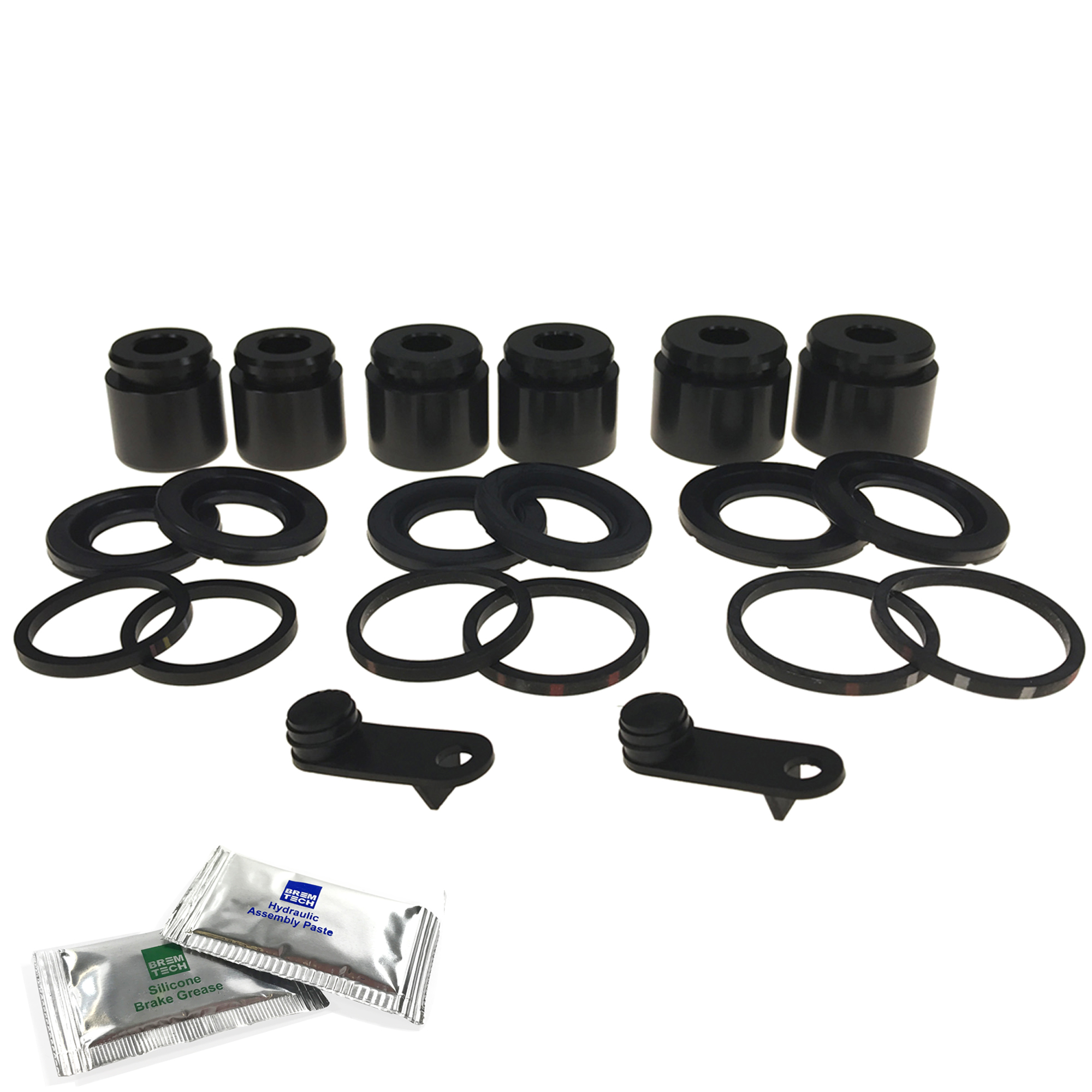 RBグリッパー 260 BRAKE CALIPER REBUILD SEALS REPAIR KIT FITS: 18Z 6 POT