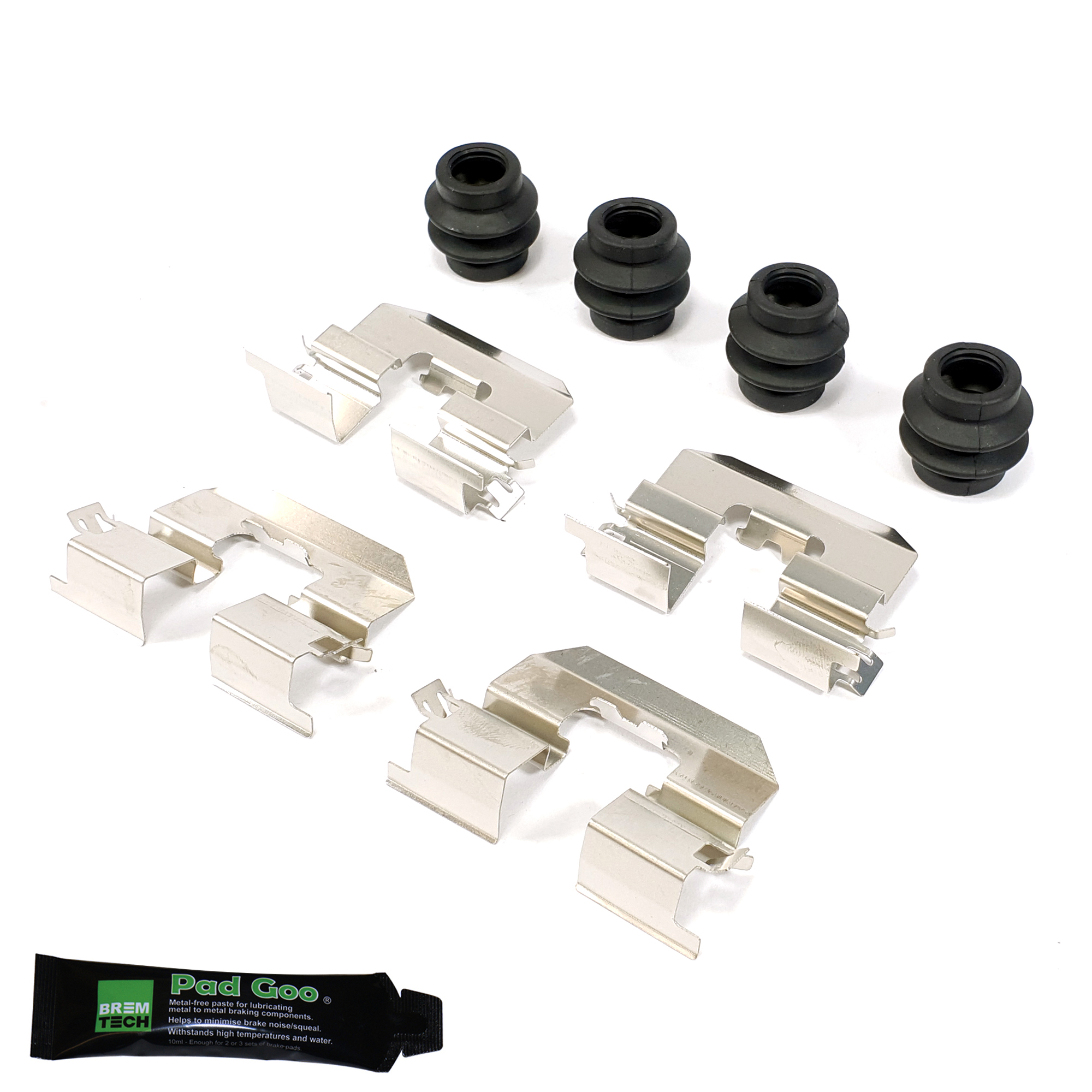 REAR BRAKE PAD FITTING KIT ANTI RATTLE SHIMS BPF0025A MAZDA 3 BM 2013-