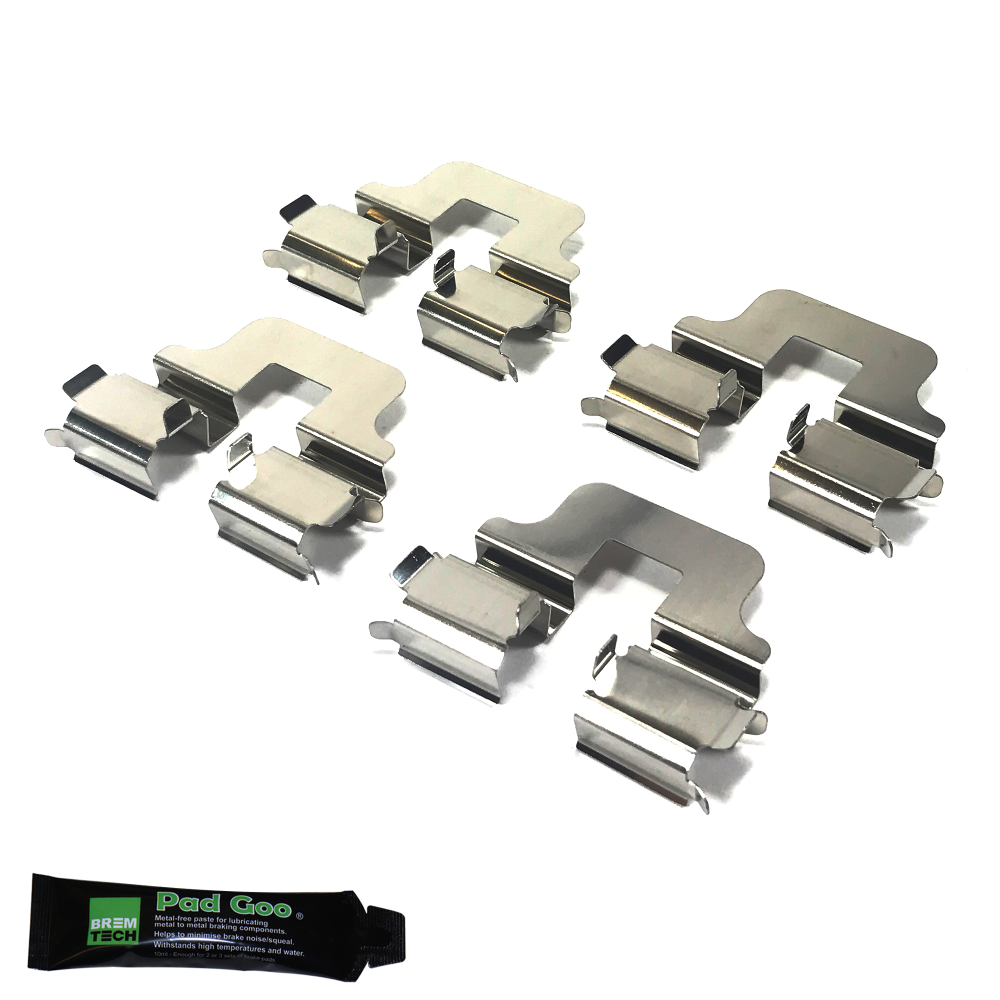 REAR BRAKE PAD FITTING KIT ANTI RATTLE SHIMS LUCAS 2004- CITROEN C4 BPF1211D