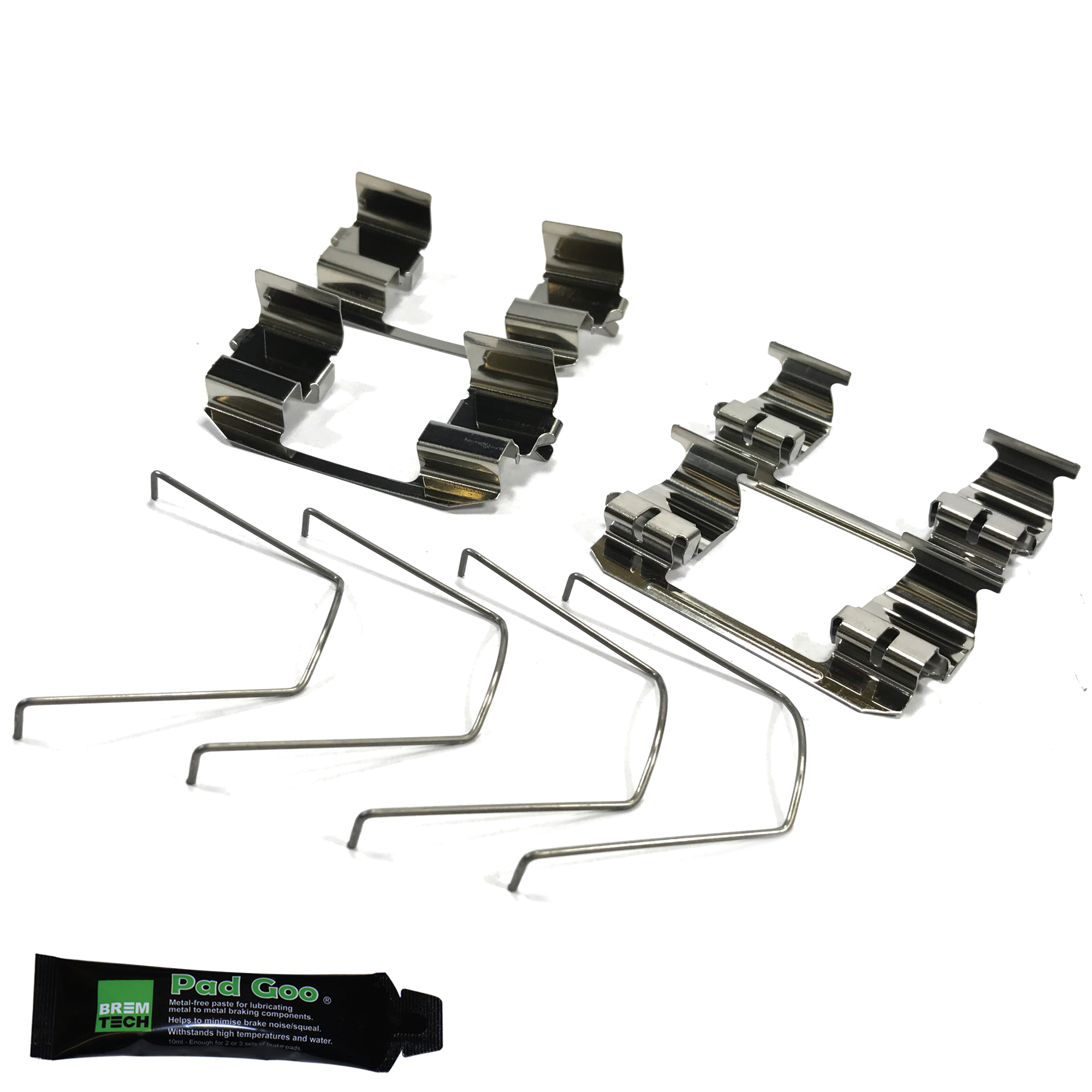 FRONT BRAKE PAD FITTING KIT ANTIRATTLE SHIMS FITS HONDA CRV MK2 0206