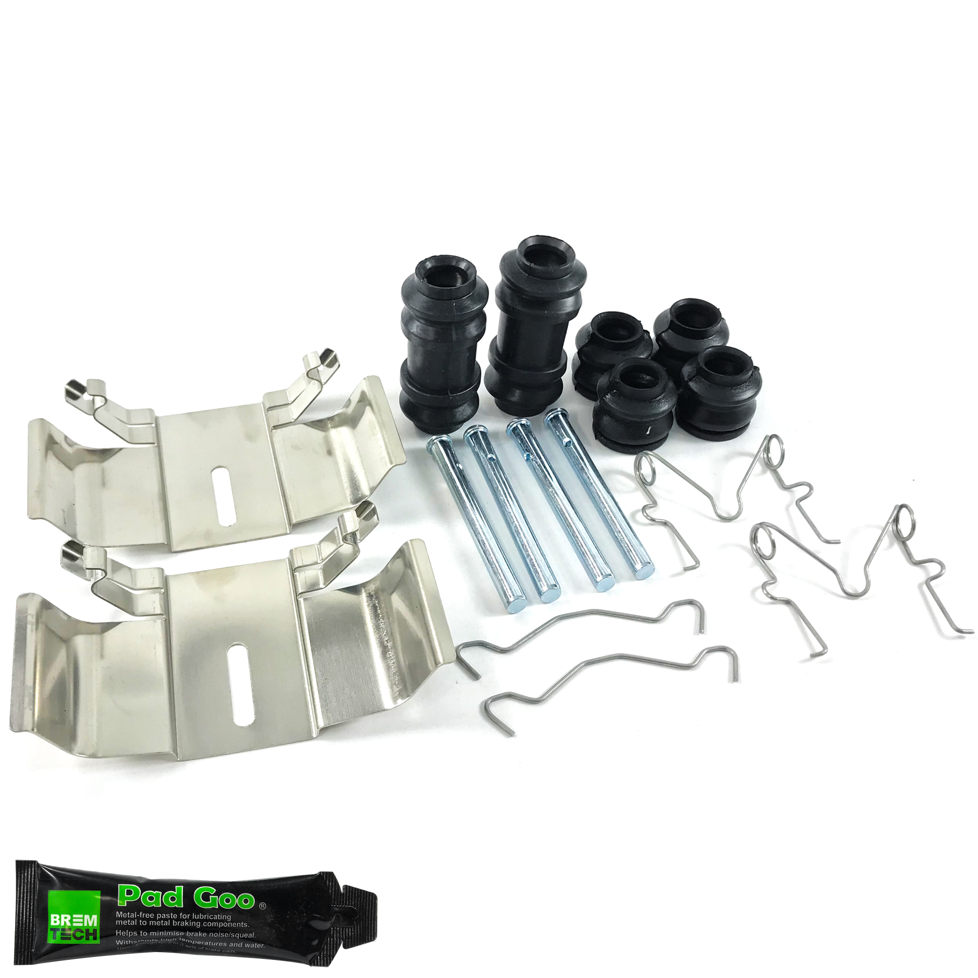 REAR BRAKE PAD FITTING KIT PINS CLIPS FITS TOYOTA RAV4 RAV4 MK2 0006