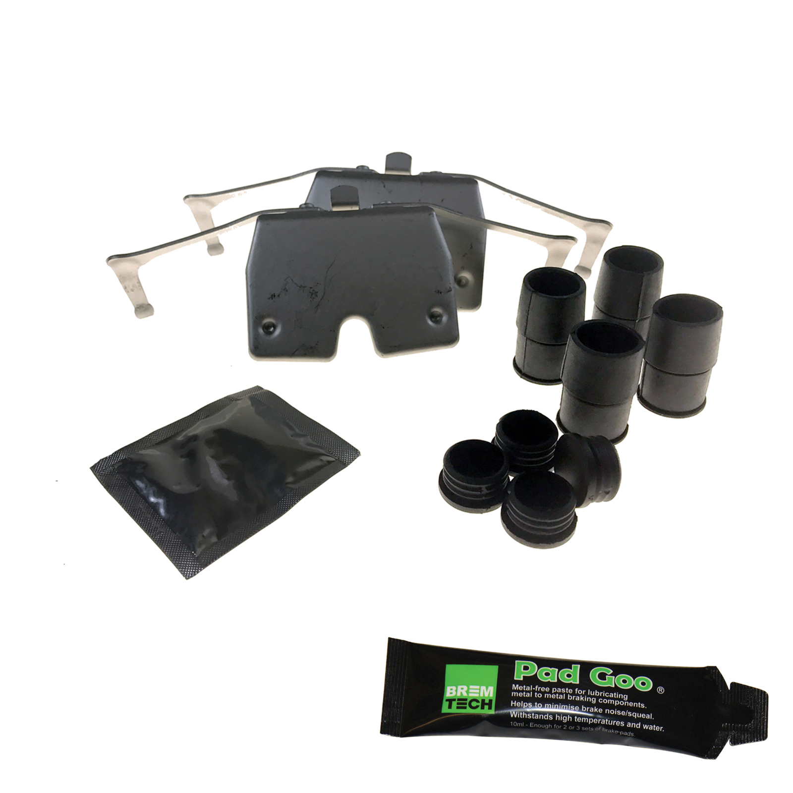 FRONT BRAKE PAD FITTING KIT SHIMS LEXUS RX350 RX450 2008-2015 2 POT BPF0001C