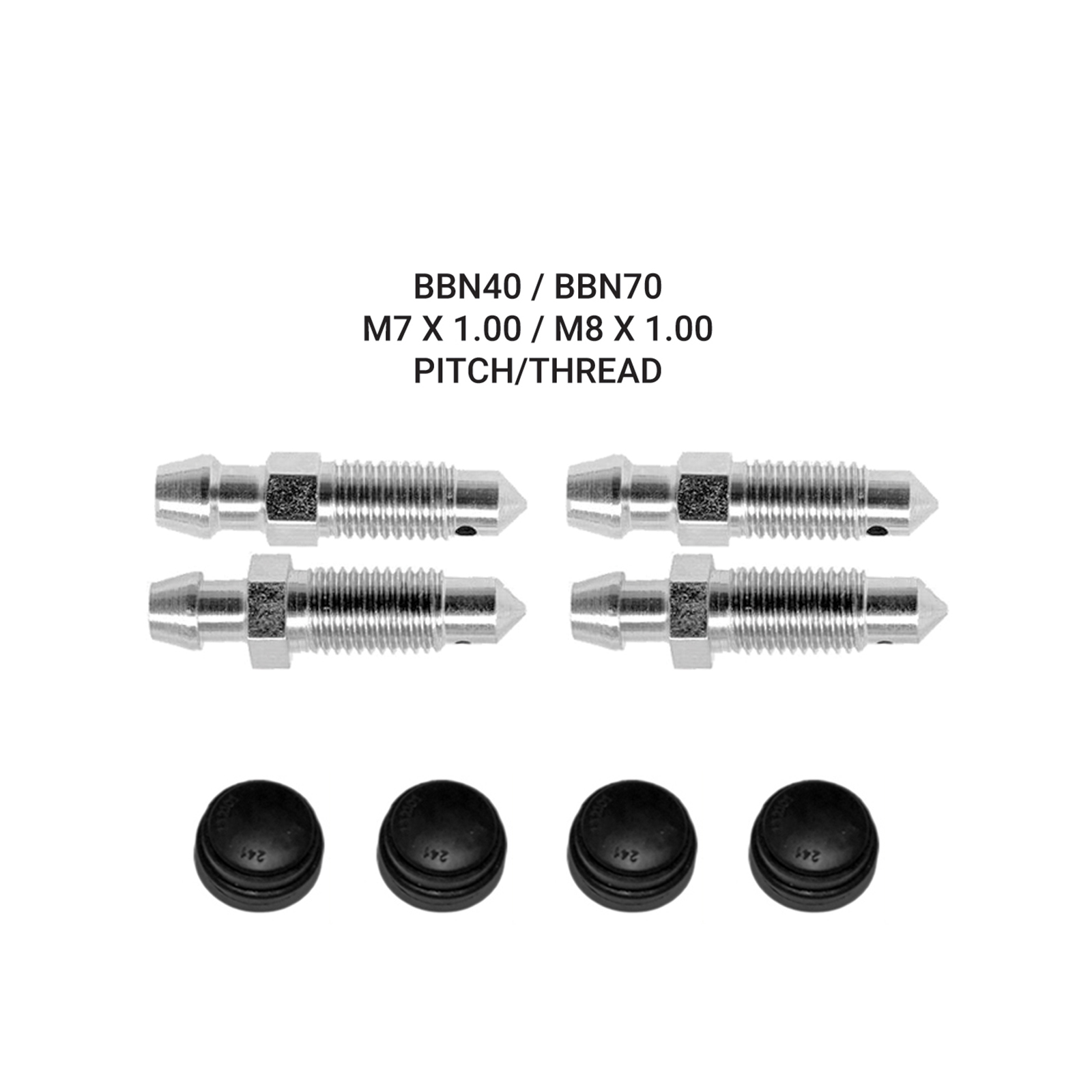 BRAKE CALIPER BLEED NIPPLES SCREWS FITS MAZDA MX5 MK1 MK2 NA NB 9505