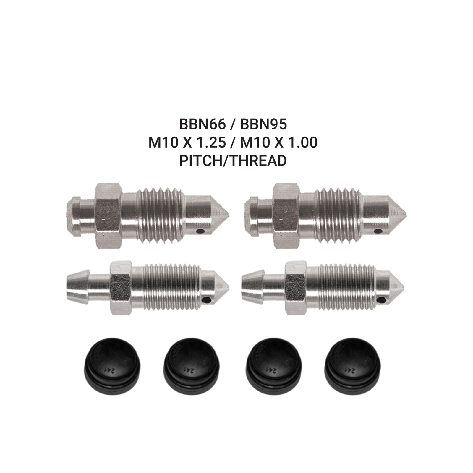BRAKE CALIPER BLEED NIPPLE SCREWS FITS HONDA CRV 2.2 CDTI DIESEL 0406