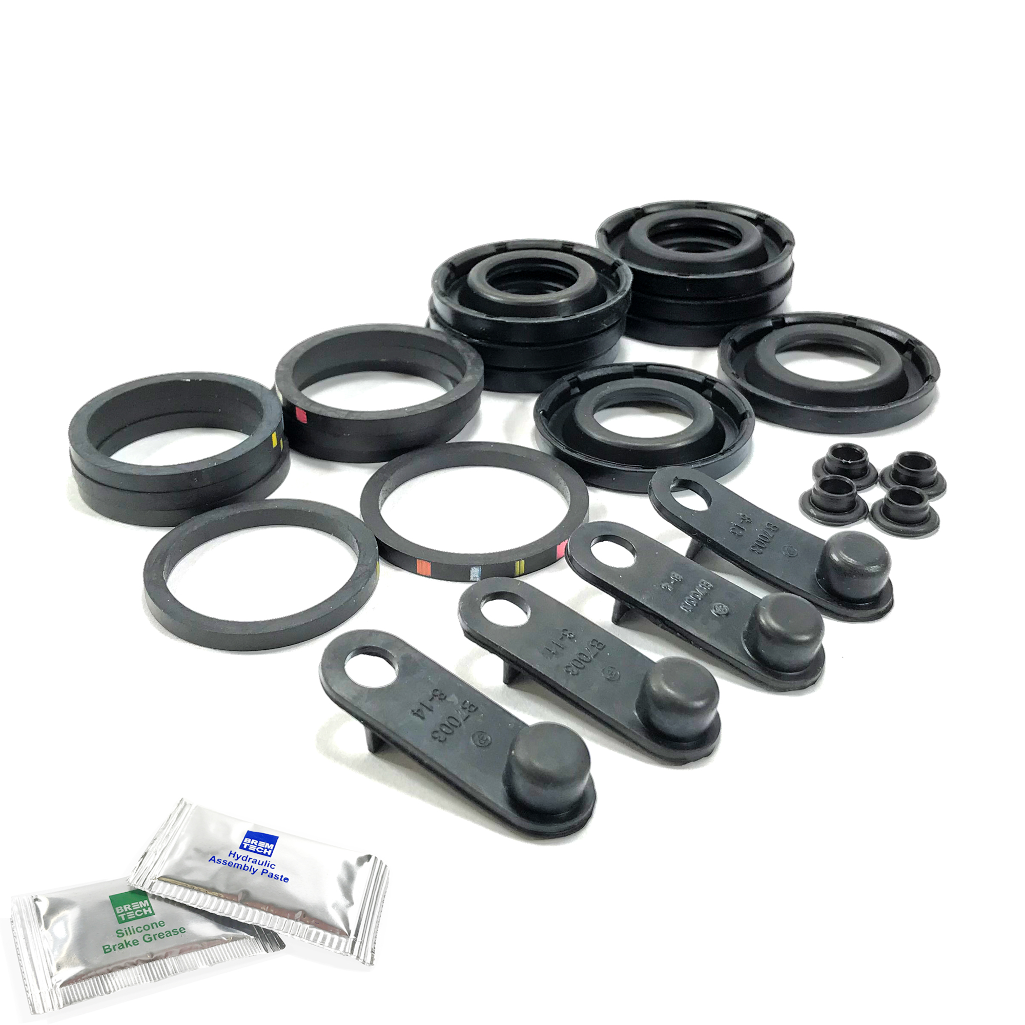 2x Kit De Sello De Reparación De Pinza De Freno Trasero Para Ford Transit 2006 /> 2014