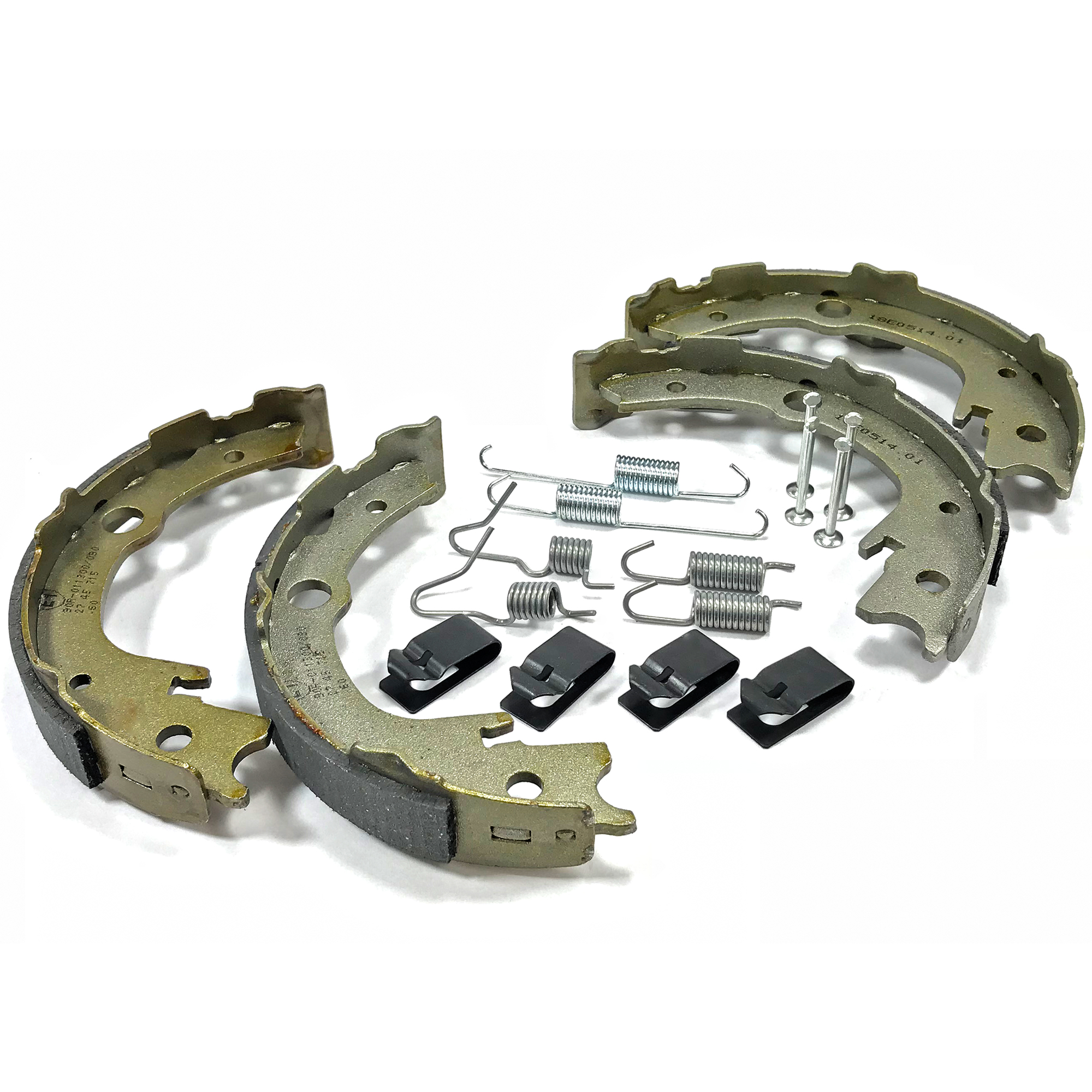 HANDBRAKE SHOES & SHOE FITTING KIT FITS TOYOTA YARIS 1.5 TSPORT 9905