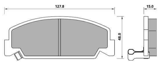 Pad shape image