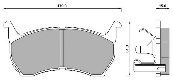 Pad shape image