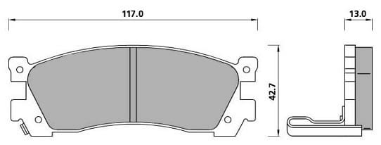 Pad shape image