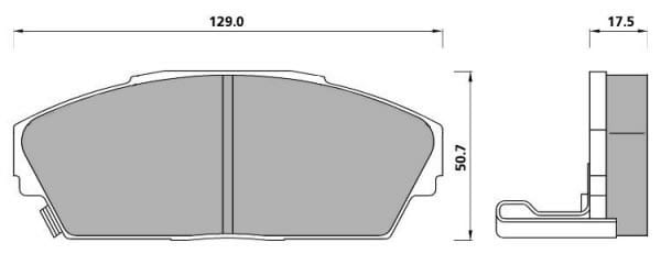 Pad shape image