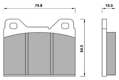 Pad shape image