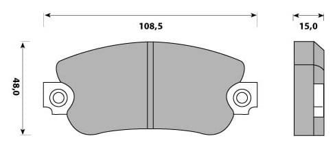 Pad shape image