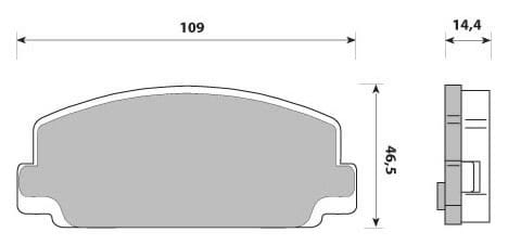 Pad shape image