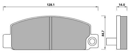 Pad shape image
