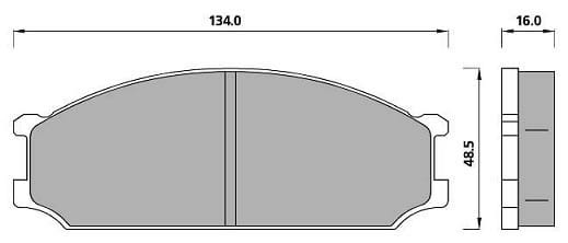 Pad shape image