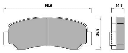 Pad shape image
