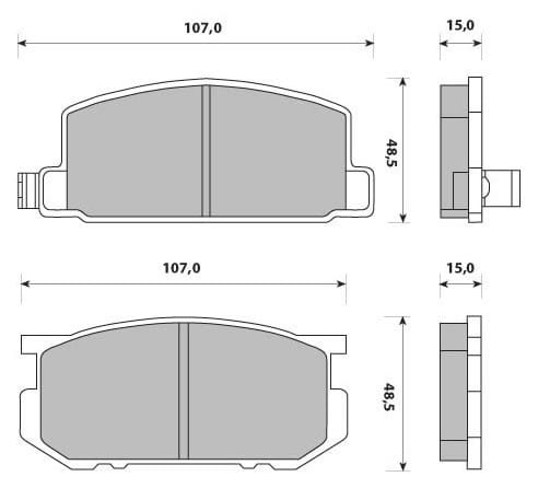 Pad shape image
