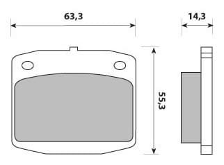Pad shape image
