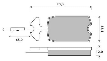 Pad shape image