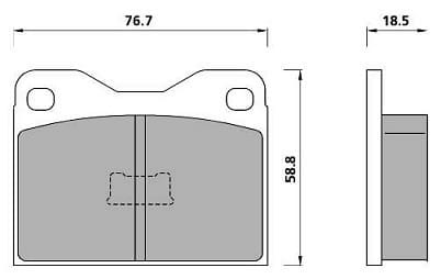Pad shape image