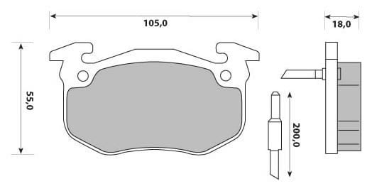 Pad shape image