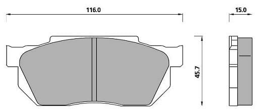 Pad shape image