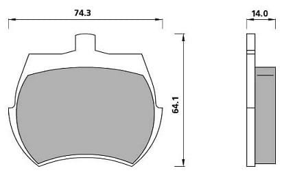 Pad shape image