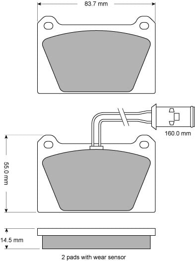 Pad shape image