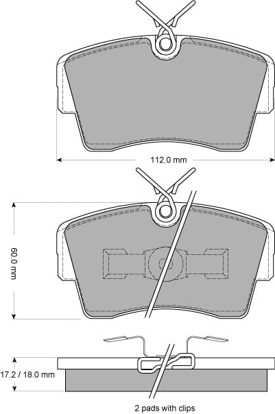 Pad shape image