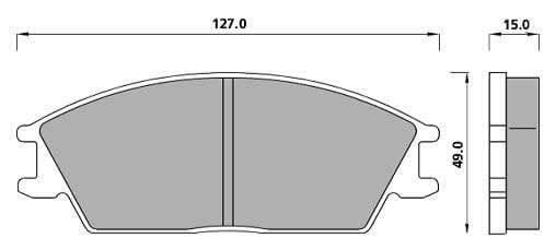 Pad shape image
