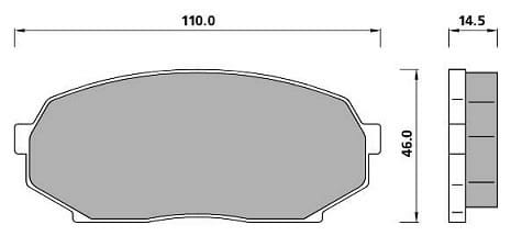 Pad shape image