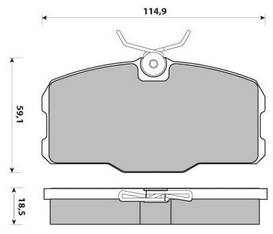 Pad shape image
