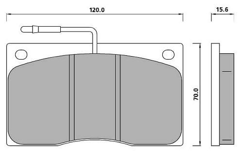 Pad shape image