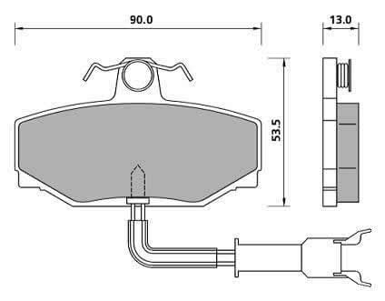 Pad shape image