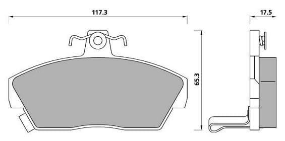 Pad shape image