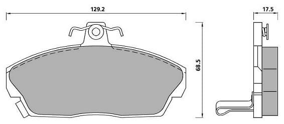 Pad shape image