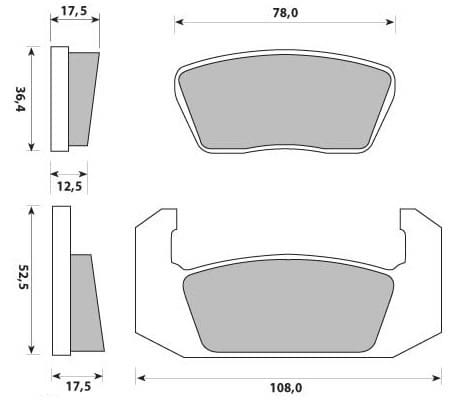 Pad shape image