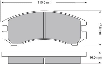 Pad shape image