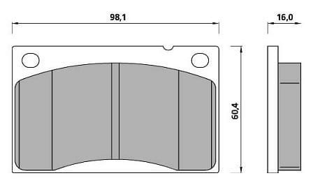 Pad shape image